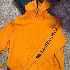 Carhartt Orange Hoodie